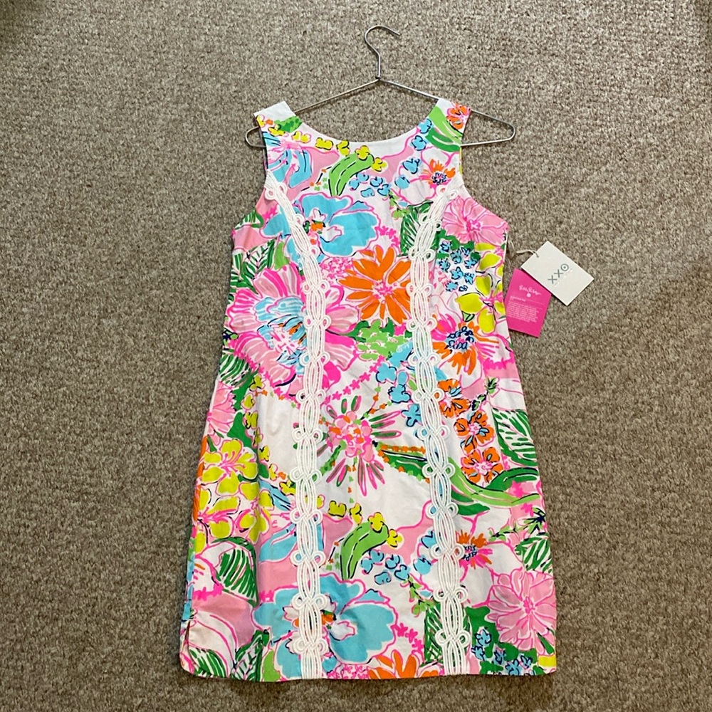 NWT Lilly Pulitzer x Target Dress Women’s Sleeveless Sheath Floral Dress Size 12